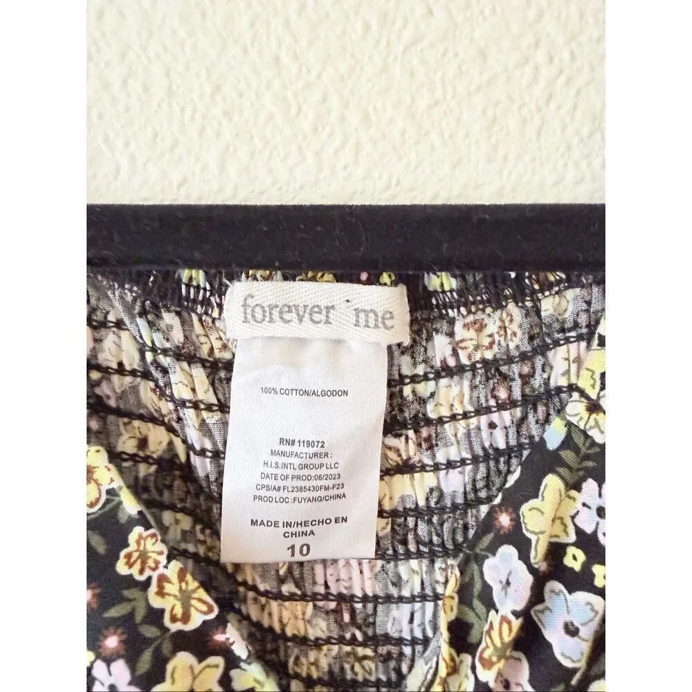 Forever me Girls Floral Dress size 10